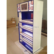 Advertising Equipment Cosmetics Store Retail Acrylic And Wood Kiosk Design Floor Makeup Kiosk